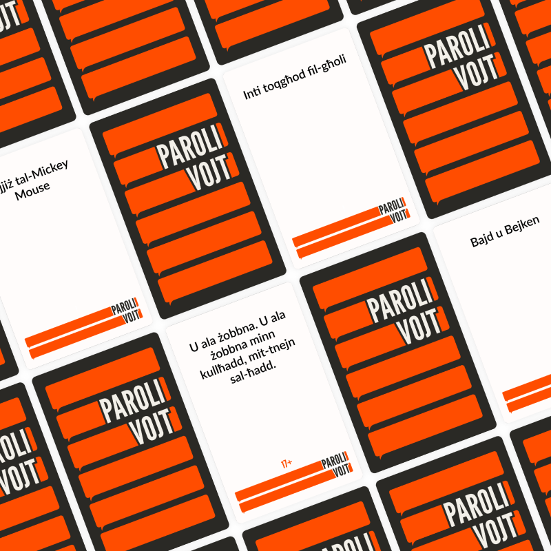 Image showing the front and back of the cards